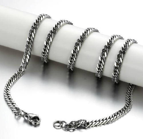 New Genuine stainless steel men's 3mm chain +-50cm long