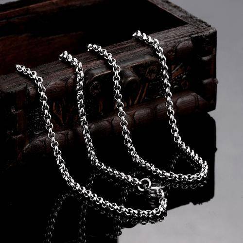 New 925 Sterling silver filled Rolo link chain, 2mm wide