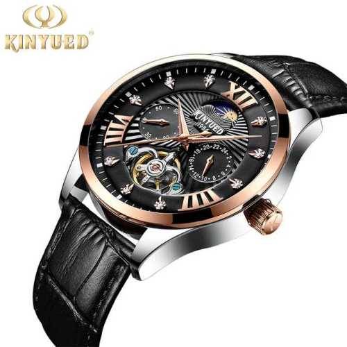 SA Fashion Master Pieces: Genuine leather Handwinding Automatic Mechanical Movement Watch