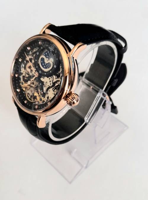 SA Fashion Master Pieces: Genuine leather Handwinding Automatic Mechanical Movement Watch
