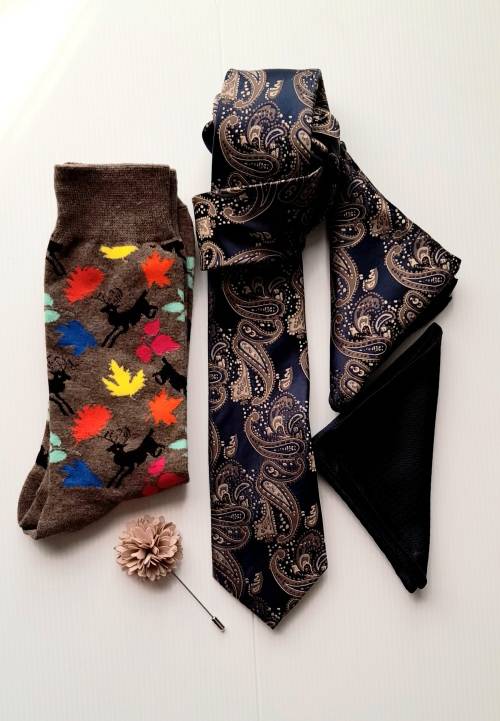 SA Fashion Master Pieces: Gentlemen Tie Accessories combo