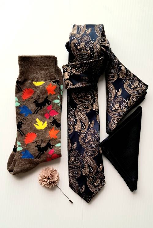 SA Fashion Master Pieces: Gentlemen Tie Accessories combo