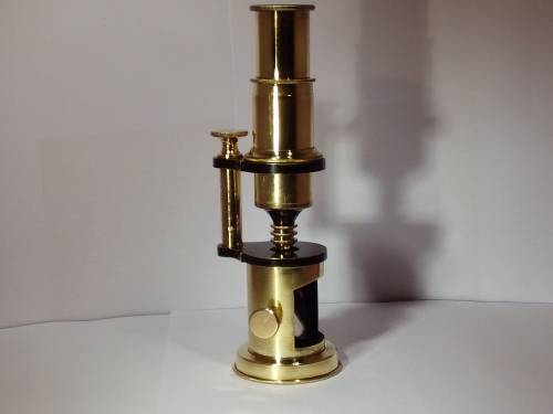 Description: Early Field/Student microscope, possibly French circa 1880-1900. Ref. MA24
