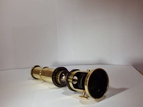 Description: Early Field/Student microscope, possibly French circa 1880-1900. Ref. MA24