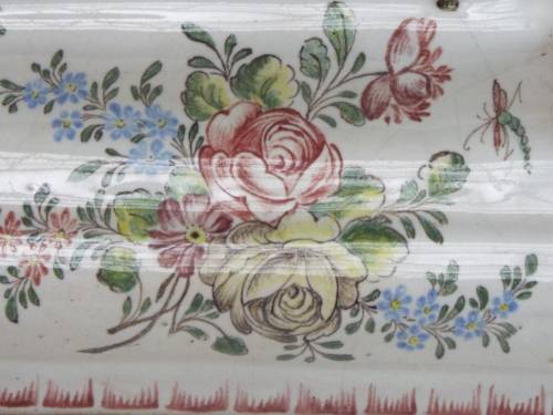 Antique Ceramic Inkstand signed and dated 1894. Ref. OR-37