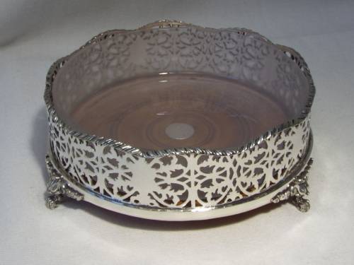 Antique Elkington Silver-Plated Cake Basket c1887. Ref.JW-16