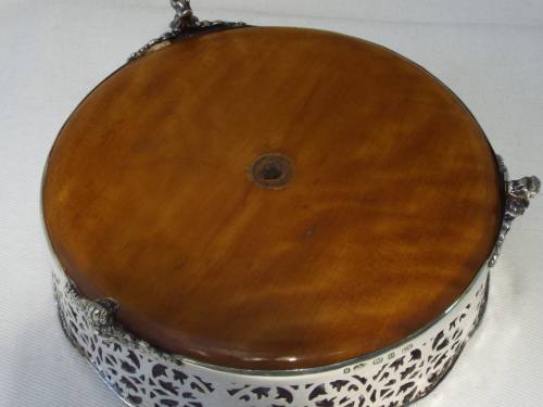 Antique Elkington Silver-Plated Cake Basket c1887. Ref.JW-16