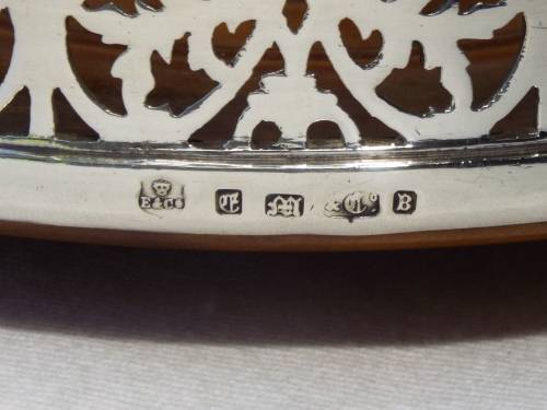 Antique Elkington Silver-Plated Cake Basket c1887. Ref.JW-16