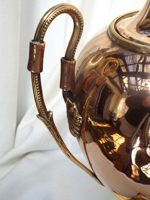 Description: Georgian Copper and Brass Samovar Circa 1835. Ref. MA/35