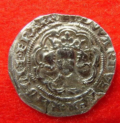 Silver half-Groat Edward III (1327-1377) Ref. AP24