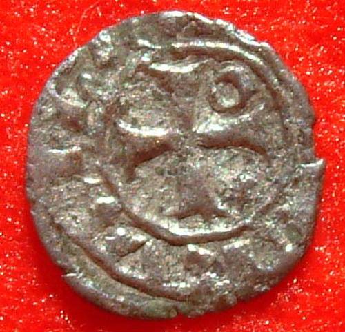 Crusader Coin, Billon denier, Kingdom of Cyprus, James I, 1382 - 1398 Ref. 50MY