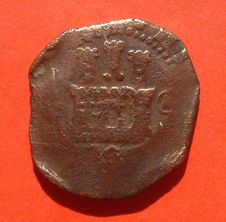 Shipwreck Pirate Spanish Maravedis/Cob coin, circa 1621-1665 Ref. 62MY