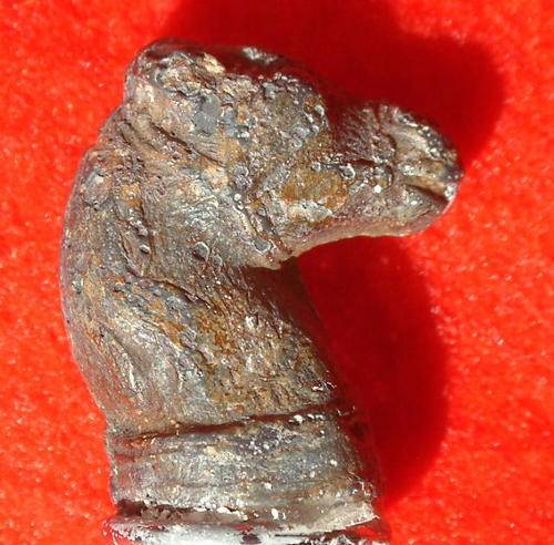 Lead Horse head  Medieval? Ref.ME/2