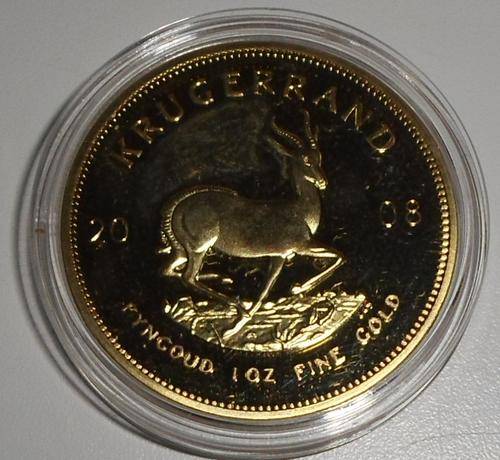 ***1oz. Proof Krugerrand 24ct Gold Plated !!! Low Start !!!
