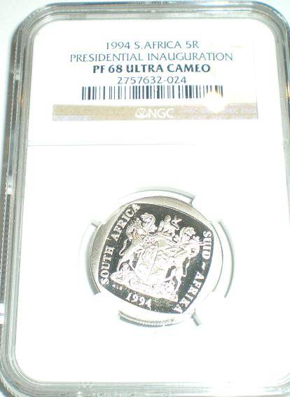 ###@@@ Inauguration PROOF 68 ULTRA CAMEO @ R1 No Reserve @@@###