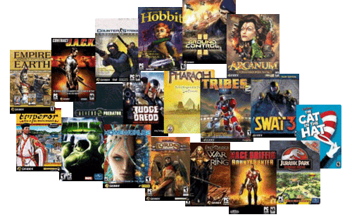 10 x mixed PC games