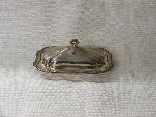 butter dish with glass inner