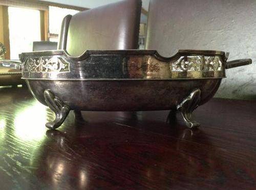 Silver plated bowl