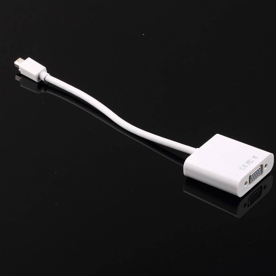 Mini Displayport Display Port To VGA adapter Cable for Apple Macbook PC M-VGA SY