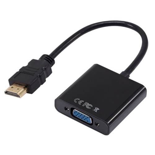 1080P HDMI Male to VGA Female Video Converter Adapter Cable for PC DVD HDTV