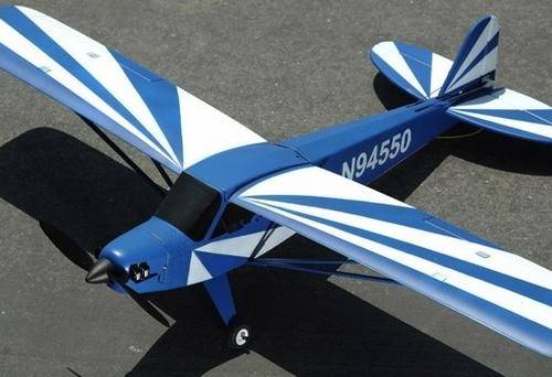 Blue and White   Airplane Model (Brusshless system) Starting at R1