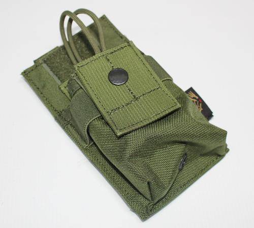 Flyye Industries - Molle Short Radio Pouch ( Olive Drab )