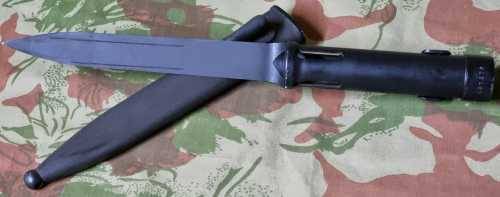 SADF R1 FN-FAL Bayonet with plastic scabbard