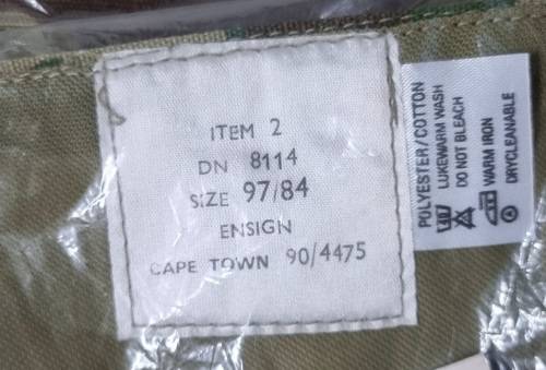 SAP 2nd Pattern Camo trousers  ( Size 97/84 )