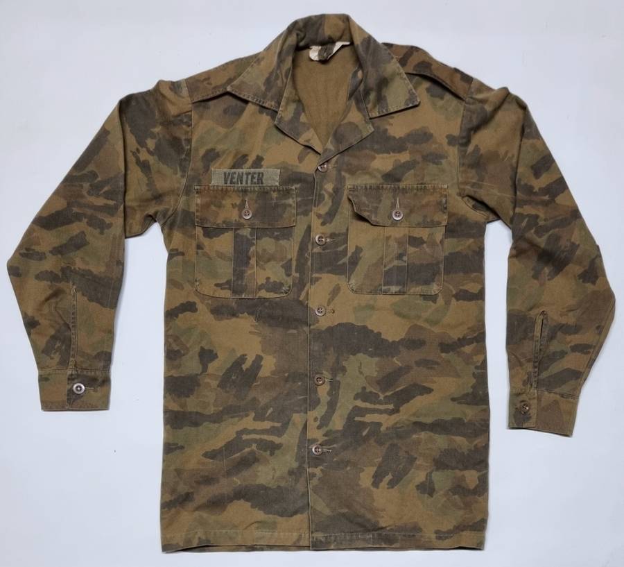 South African Railway Police Camo Long Sleeve Shirt