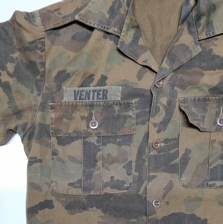 South African Railway Police Camo Long Sleeve Shirt