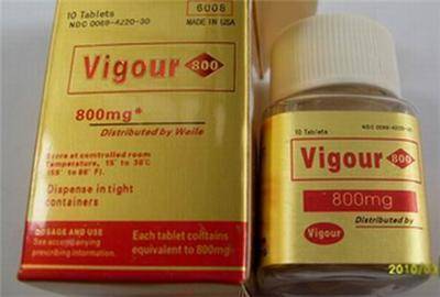Vigour 800 GOLD (30) Pills 3 x bottles