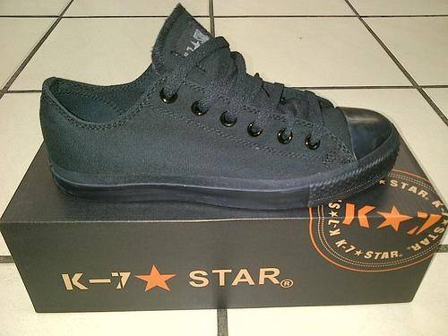 KLEVAS K-7 CANVAS LOW + FREE SECRET SOCKS