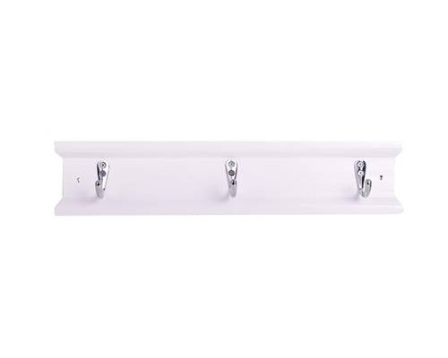 Coat Hook 3 Single Chrome Hooks