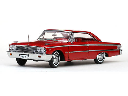 SUN STAR - 1/18 1963 Ford Galaxie 500 XL Hard Top Red - FREE POSTAGE