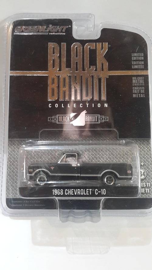 Greenlight - Black Bandit 1968 Chevrolet C-10