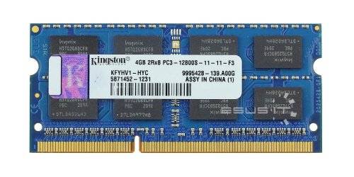 Kingston 4GB 2Rx8 PC3 12800S - Laptop Memory