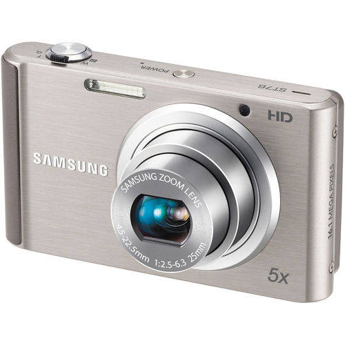 SAMSUNG ST76 Compact Digital Camera | 16.1 MP  | HD Movies | 5x Optical Zoom