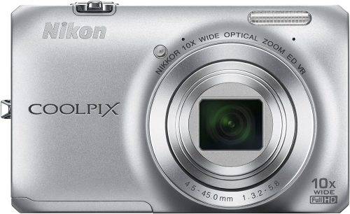 Nikon COOLPIX S6300 Digital Camera (16MP, 10x Zoom NIKKOR Glass Lens and Full HD 1080p Video)