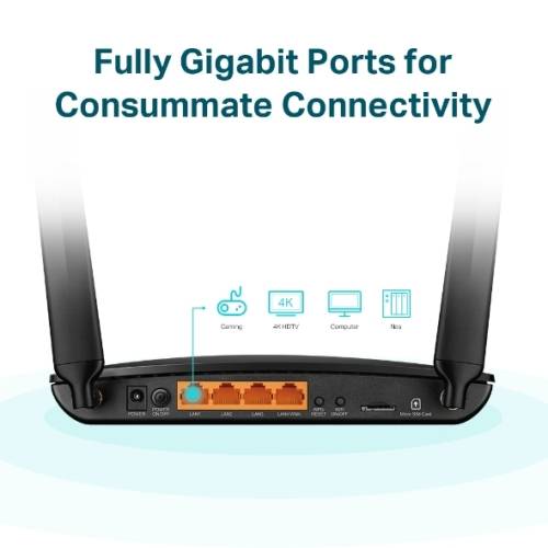 TP-Link Archer MR600 CAT6 4G+ LTE Router