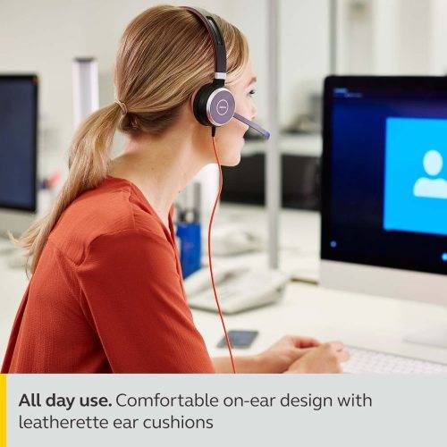 Jabra Evolve 40 UC Professional Wired Headset