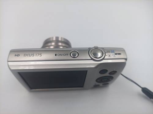 Canon IXUS 175 (20MP, HD 720p, 8x Optical Zoom - Digital Camera Silver Set