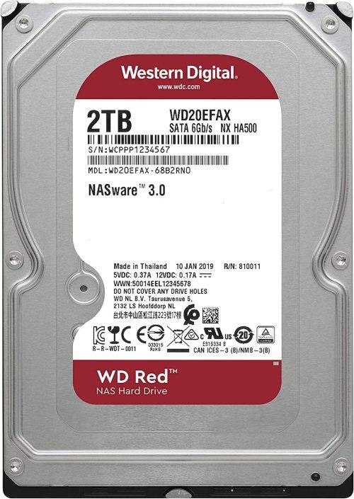 Western Digital 2TB 3.5 SATA Internal Hard Drive