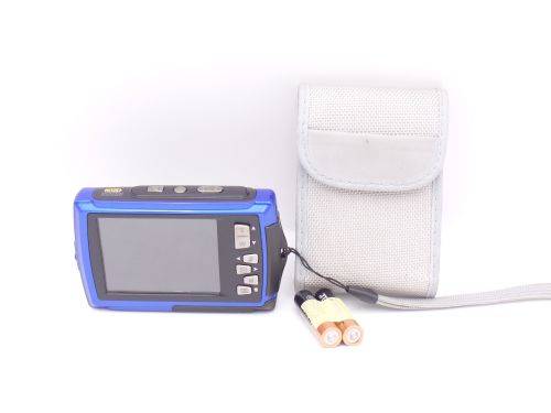 HP C150W Waterproof Compact Digital Camera Front & Rear LCDs (8MP)