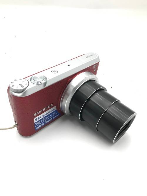 Samsung WB350F 16.2MP CMOS Smart WiFi & NFC Digital Camera with 21x Optical Zoom, 3.0` Touch Screen