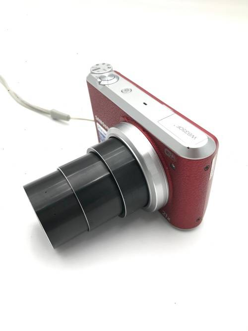 Samsung WB350F 16.2MP CMOS Smart WiFi & NFC Digital Camera with 21x Optical Zoom, 3.0` Touch Screen