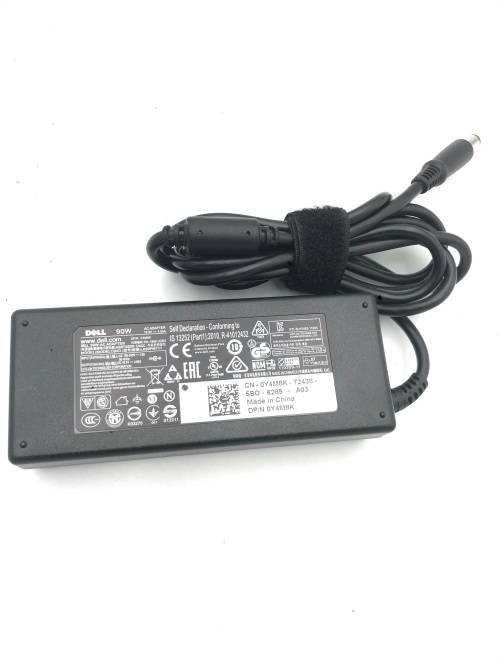 Dell Original Laptop Charger  | 19.5V---4.62A, 90W, 50-60Hz
