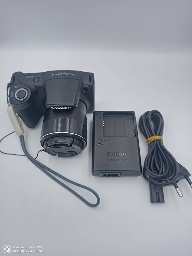 Canon PowerShot SX400 IS | 16.0 MP, 720p HD Videos, 30x Ultra Zoom | Digital Camera (Black)