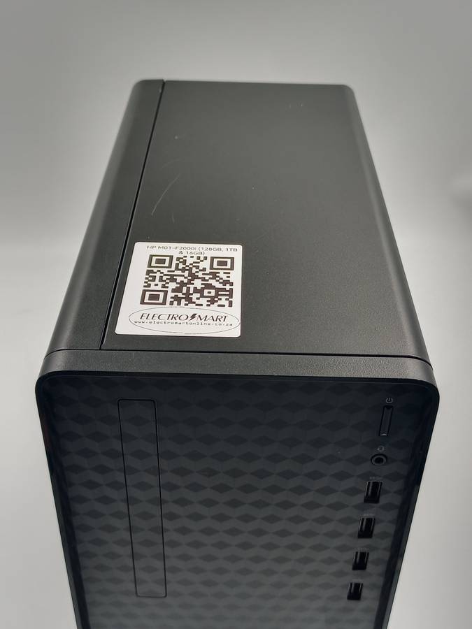 HP M01 Desktop PC (Intel i5-10505, 128GB SSD, 1TB HDD & 16GB RAM)