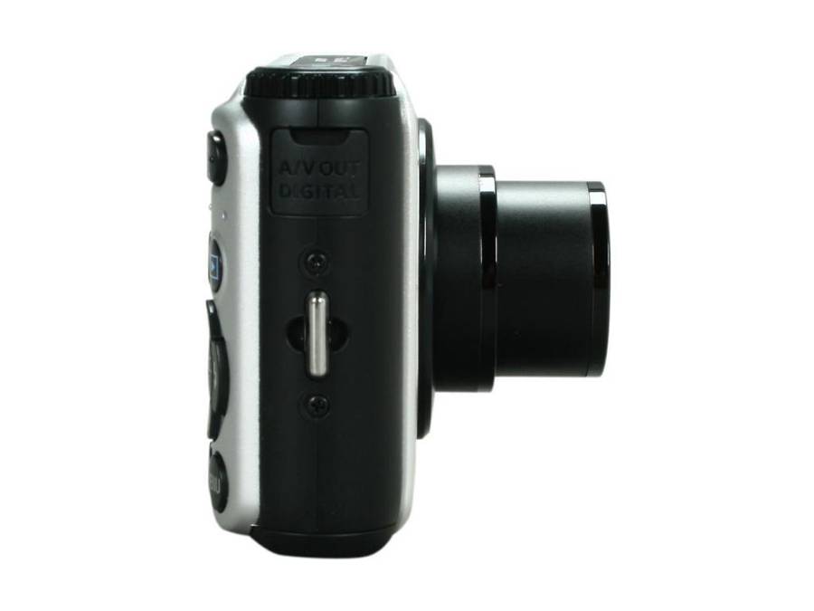Canon PowerShot A3000 IS Silver 10.0 MP 4x Optical Zoom Digital Camera