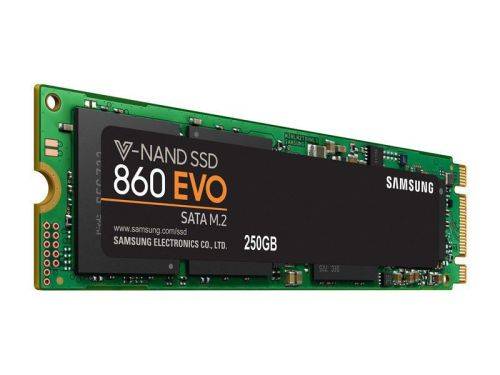 250GB SAMSUNG EVO 860 V-NAND m.2 SSD WITH FREE PCIe X4 ADAPTER